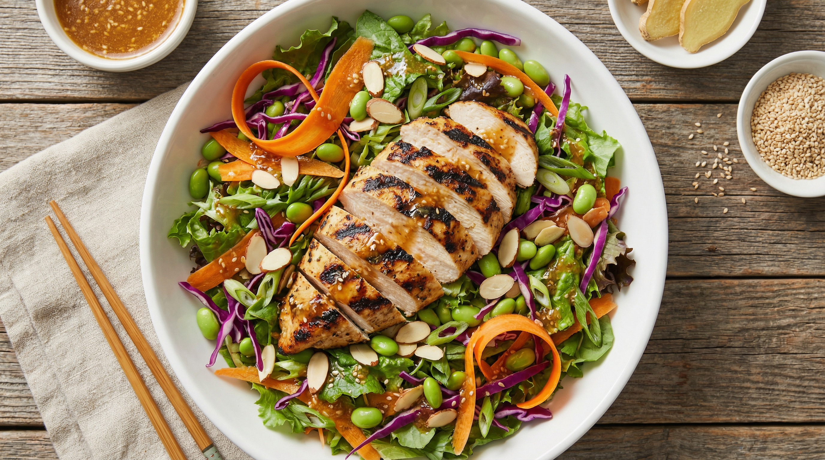 Asian Ginger Chicken Salad