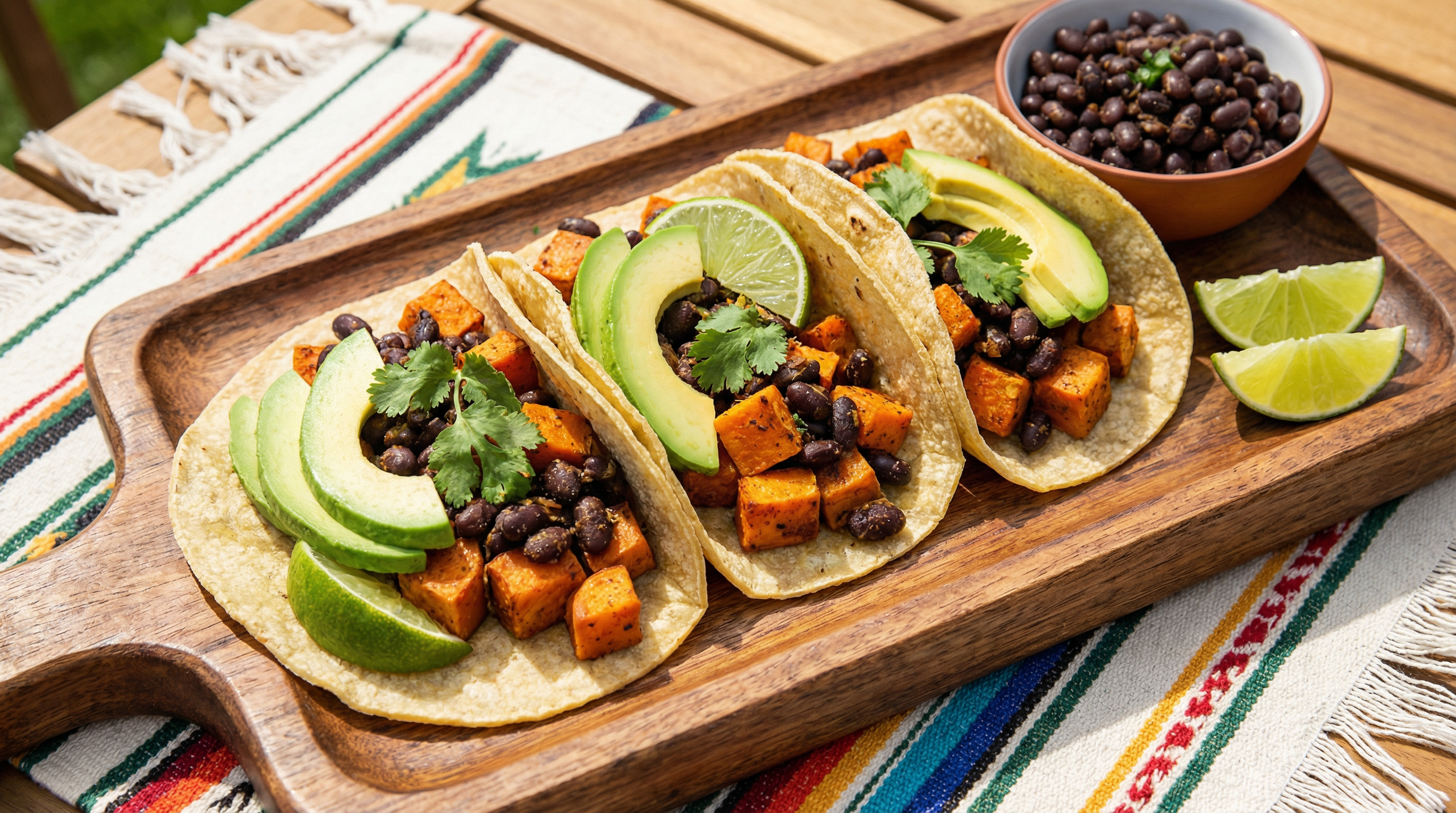Sweet Potato & Black Bean Tacos